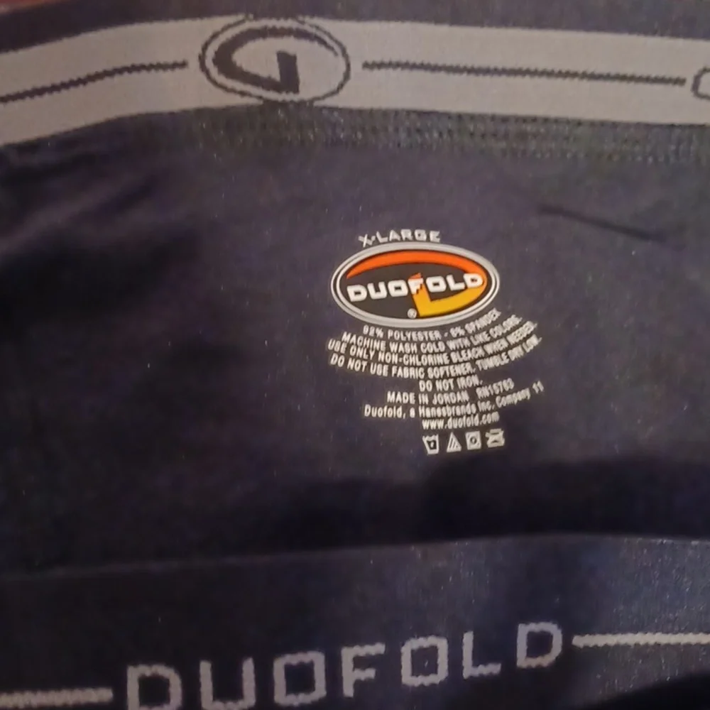 Duofold Varitherm ankle length pants and long sleeve crew champion